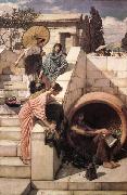 John William Waterhouse Diogenes painting